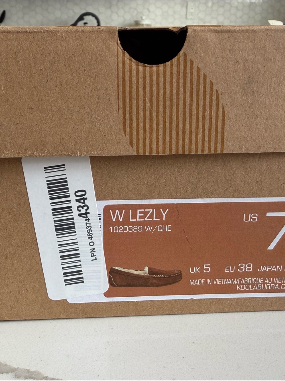Koolaburra W Lezly Chestnut Brown Moccasins